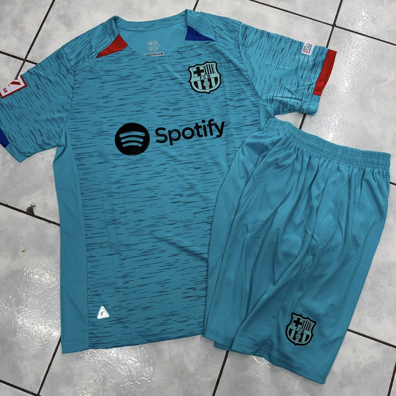 Barsa celeste claro
