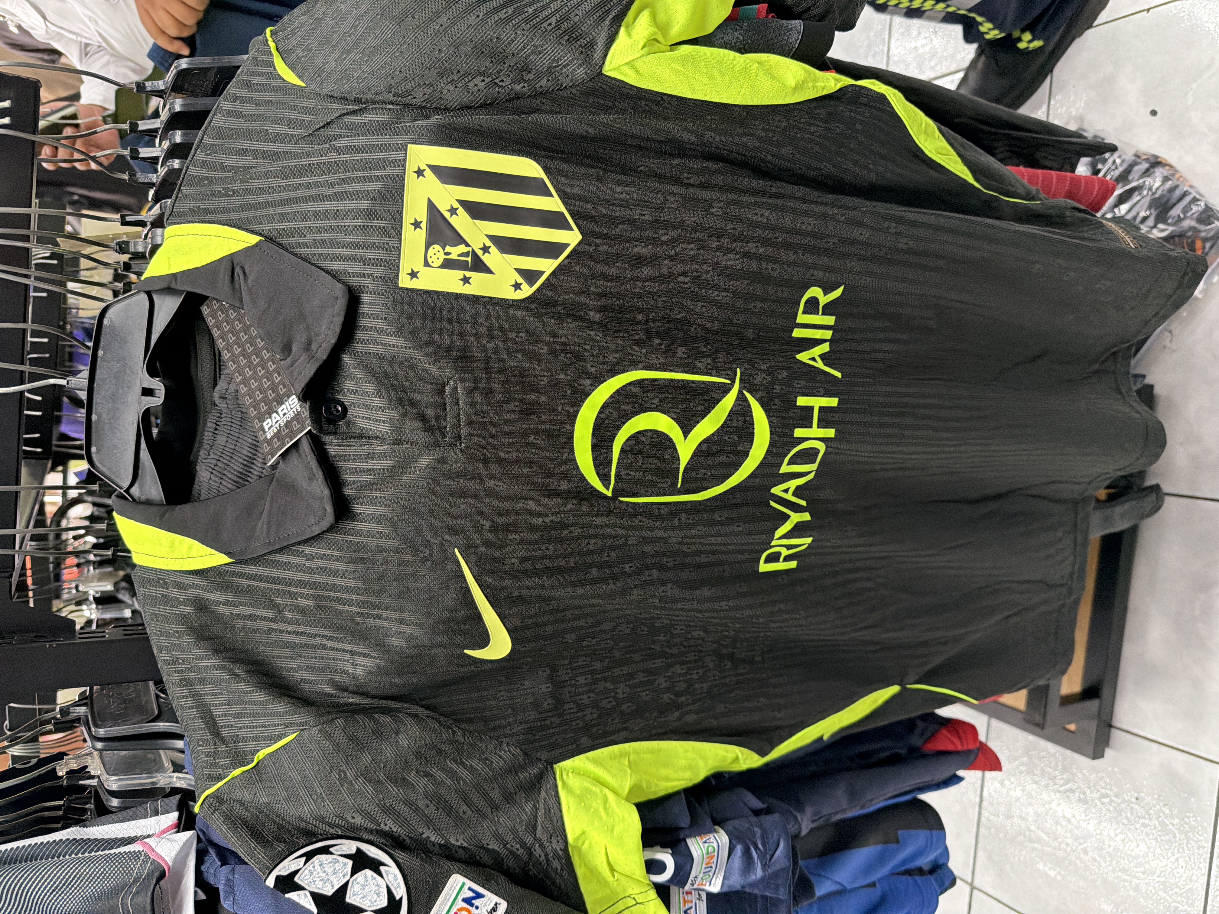 Atlético de Madrid Negro y verde